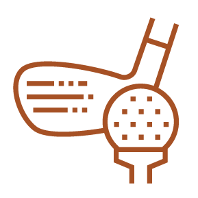 golf tee icon